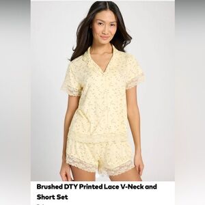 Women's Intimates & Sleepwear Set - Yellow